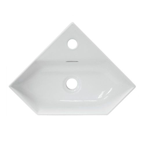 Раковина Sanita Luxe Line LIN35SLWB01 50х40 встраиваемая цвет белый - фото 2