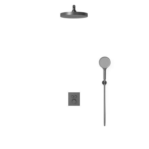 Душевая система Vincea VSFW-3I21T2GM встраиваемая в стену с термостатом - фото 3