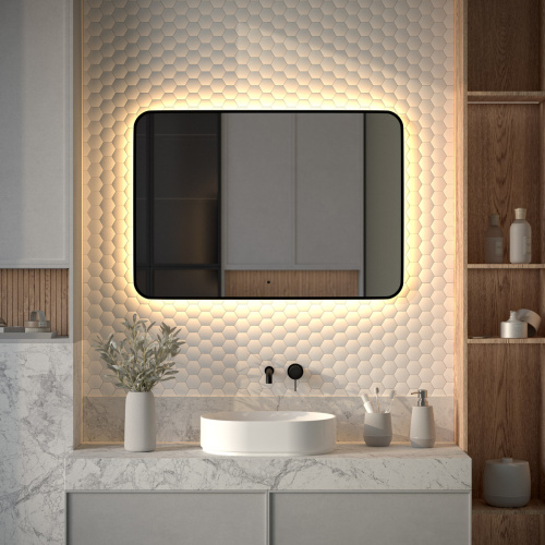 Зеркало в ванную Defesto AURA DF 2979RH 100х70 - фото 3