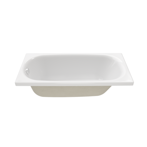 Ванна акриловая Тритон Ультра Щ0000017118 140х70 пристенная прямоугольная без ножек и каркаса - фото 2