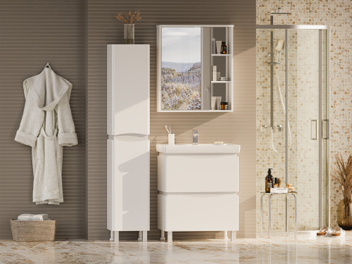 Зеркало-шкаф Misty Венера П-Внр04070-01СвЛ 70х25х80 подвесной - фото 5