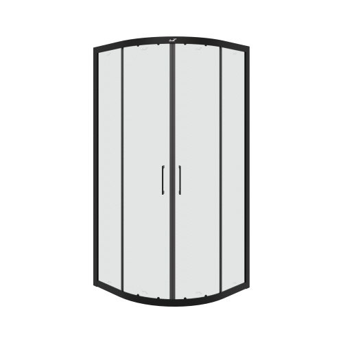 Душевой уголок Cerutti SPA VIVA90B N 88х88 стекло прозрачное профиль черный без поддона