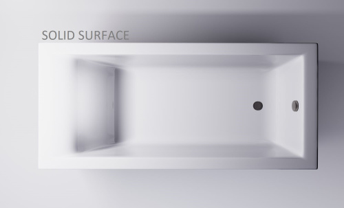 Ванна из искусственного камня Astra-Form Нейт 01010056 180х80 пристенная прямоугольная с ножками - фото 3