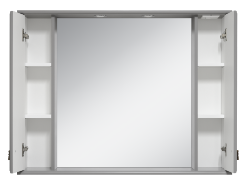 Зеркало-шкаф Misty Лувр П-Лвр03105-1504 105х18х80 подвесной - фото 2