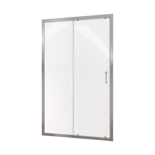 Душевая дверь Cerutti SPA GLORIA D120 120х195 стекло прозрачное профиль хром глянцевый