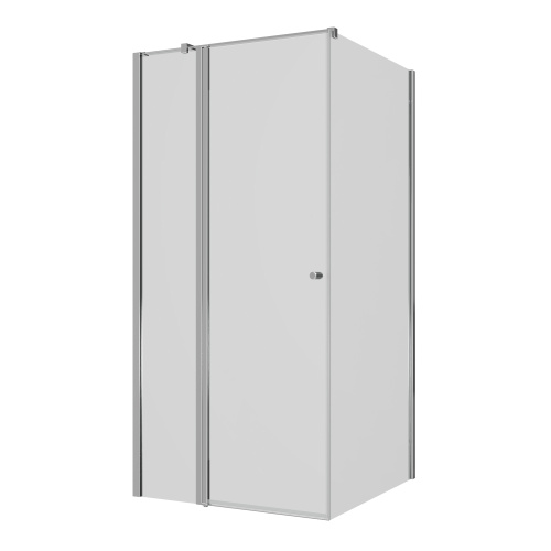 Душевой уголок Ambassador Nord 13011106 100х100 стекло прозрачное профиль хром глянцевый без поддона