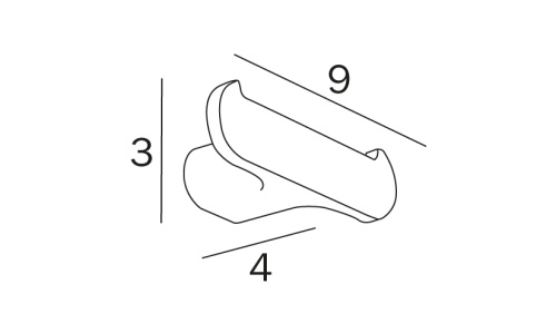 Крючок Inda MITO A2020BNE - фото 3
