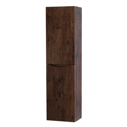 Шкаф-пенал BelBagno Fly-Marino FLY-MARINO-1500-2A-SC-RW-P-R 40х30х150 подвесной цвет коричневый - фото 3