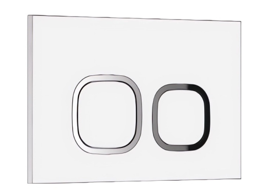 Клавиша смыва механическая Cerutti SPA CR01WH цвет белый