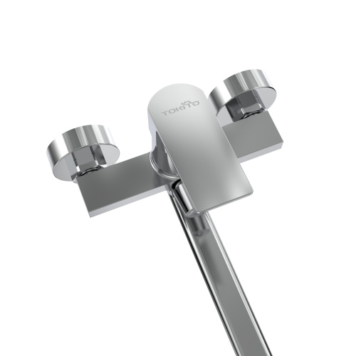 Смеситель для ванны Tokito AMA TOK-AMA-1015 настенный хром - фото 3
