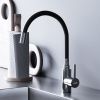 Смеситель для кухни Dorff Logic D3007622 на мойку черный/хром