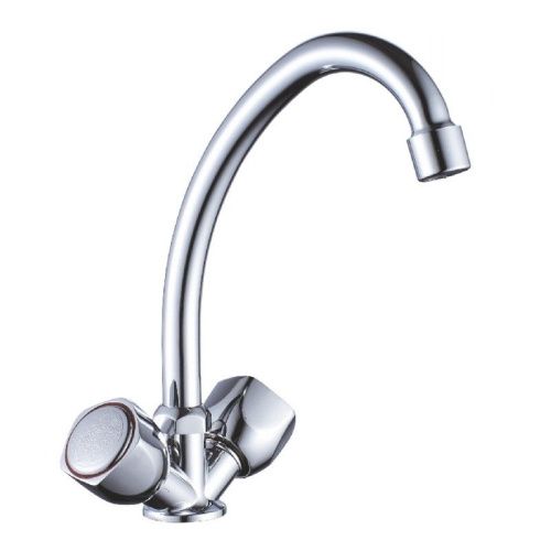Смеситель для кухни Cron CN4009 на мойку хром - фото 2