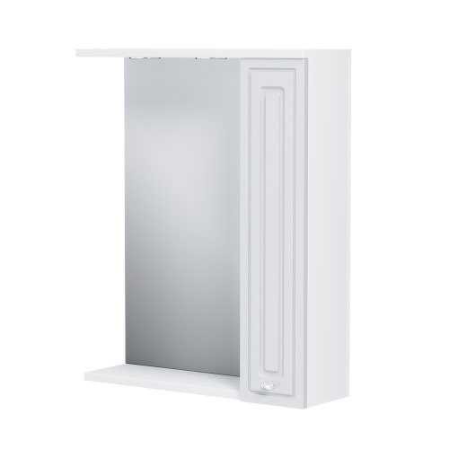 Зеркало-шкаф Damixa Palace One M41MPR0601WG 60х19х75 подвесной цвет белый глянцевый - фото 2