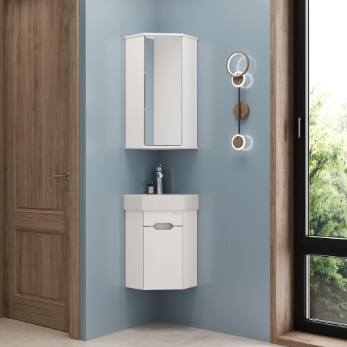 Тумба под раковину Onika Айленд 103502 47х31х50 подвесная - фото 4