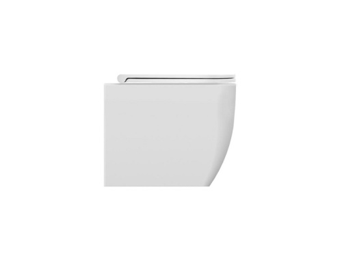 Чаша унитаза приставная Scarabeo Teorema 2.0 5138/CL цвет белый без сиденья безободковая