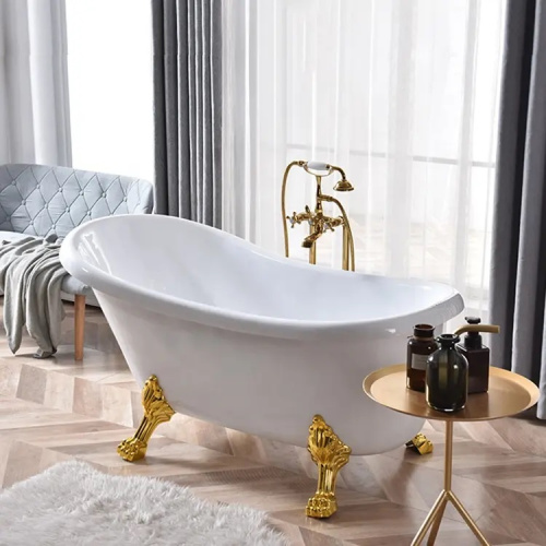 Ванна акриловая Cerutti SPA CT9667 157х77 отдельностоящая овальная с ножками