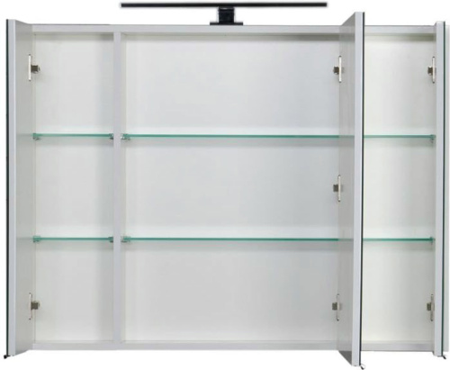 Зеркало-шкаф Aquanet Латина 00179636 100х17х75 подвесной цвет белый - фото 4