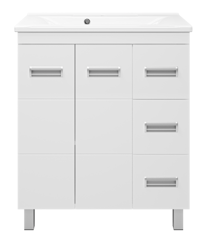 Тумба под раковину Misty Селена П-Сел01075-01Пр3Я 74х44х72 напольная - фото 2