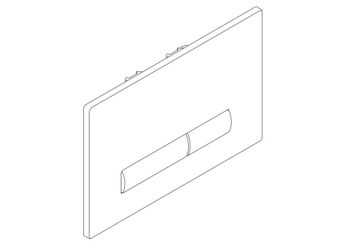 Клавиша смыва механическая BelBagno GENOVA BB021-GV-NERO.M цвет черный матовый - фото 3