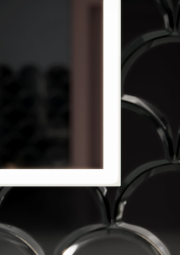 Зеркало-шкаф Sancos Cube CU600 60х14х80 настенный цвет белый - фото 4