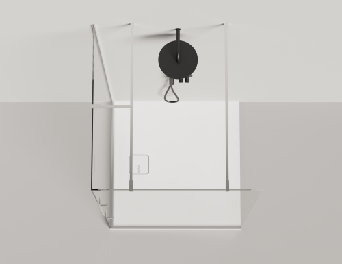 Душевой поддон Salini OASI 120324MF 100х100 искусственный камень белый - фото 3