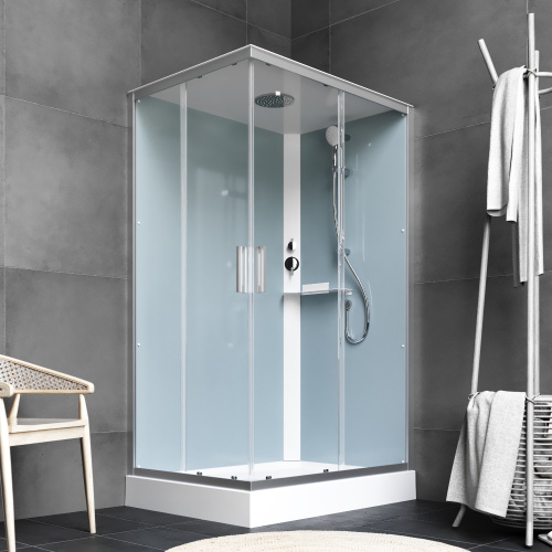 Душевая кабина Am.Pm Gem W90C-404-12080MT 120х80 прямоугольная с крышей ориентация универсальная