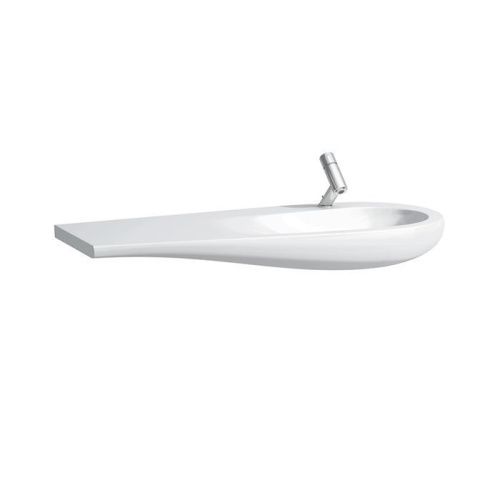 Раковина керамическая Laufen Alessi One 8.1497.4.400.104.1 120 см подвесная цвет белый 1 отверстие под смеситель