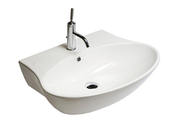 Раковина из санфаянса Hatria NIDO Y0QX01 68х48 подвесная цвет белый