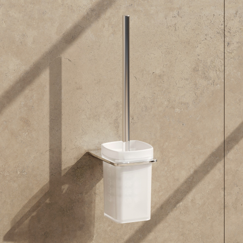 Унитаз напольный с бачком Am.Pm Spirit V2.0 CK70C1804W белый/хром с сиденьем микролифт безободковый душевой смыв - фото 5