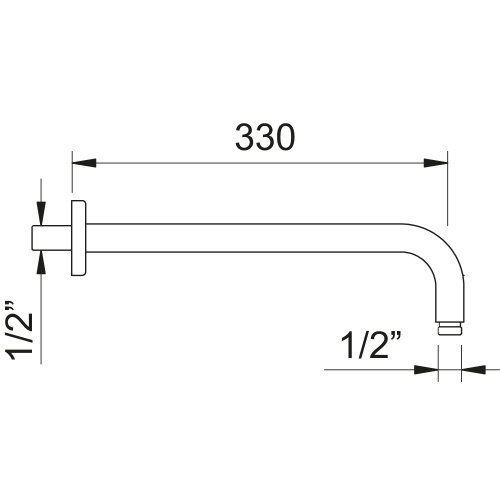 Кронштейн для душа Clever LUZIA 61114 - фото 2