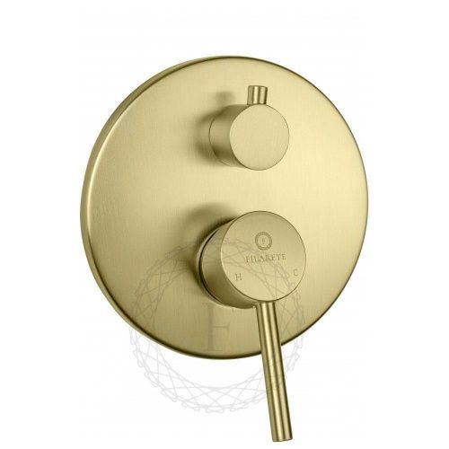 Душевая система Filarete FL1024MG встраиваемая в стену цвет матовое золото - фото 5