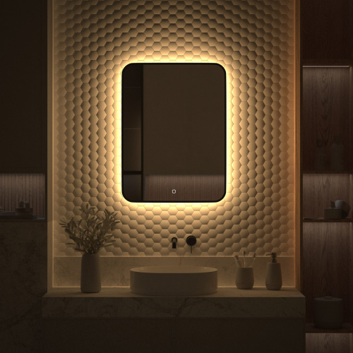 Зеркало в ванную Defesto AURA DF 2977S 60х80 - фото 5