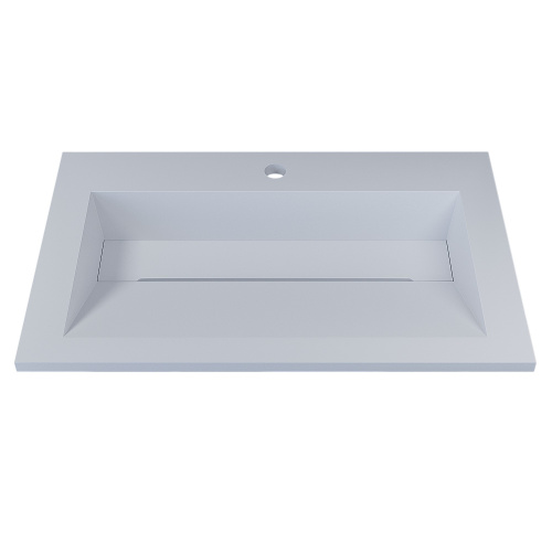 Тумба с раковиной Uperwood Tanos-Next 290000010 80х45х52 цвет белый матовый - фото 2