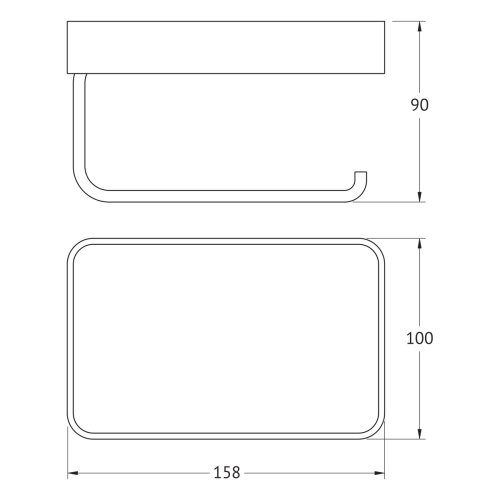Бумагодержатель Artwelle REGEN 8336 - фото 2