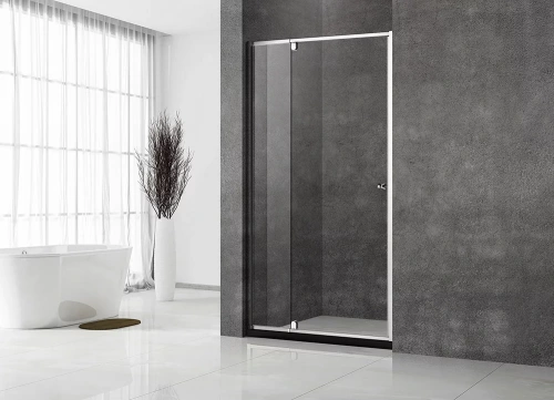 Душевая дверь Veconi Vianno VN32-110-01-C5 110х195 стекло прозрачное профиль хром глянцевый