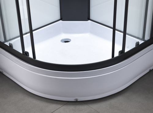 Душевая кабина Taliente TA-100CB 100х100 четверть круга без крыши ориентация универсальная - фото 4