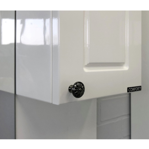 Зеркало-шкаф Comforty Севилья 00003132628CF 100х16х80 подвесной цвет слоновая кость - фото 4