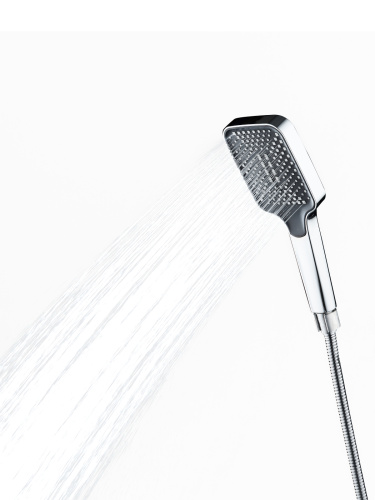 Душевой гарнитур Orange  OS142cr настенный  хром - фото 4