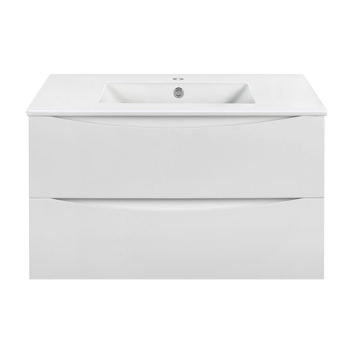 Тумба под раковину Vincea Mia VMC-2MC900GW 91х50х46 подвесная цвет белый - фото 3