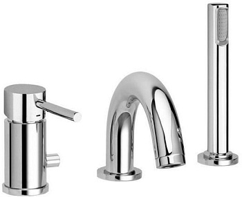 Смеситель Paffoni Light LIG047CR на борт ванны хром