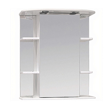 Зеркало-шкаф Onika Глория 206506 65х25х71 подвесной цвет белый