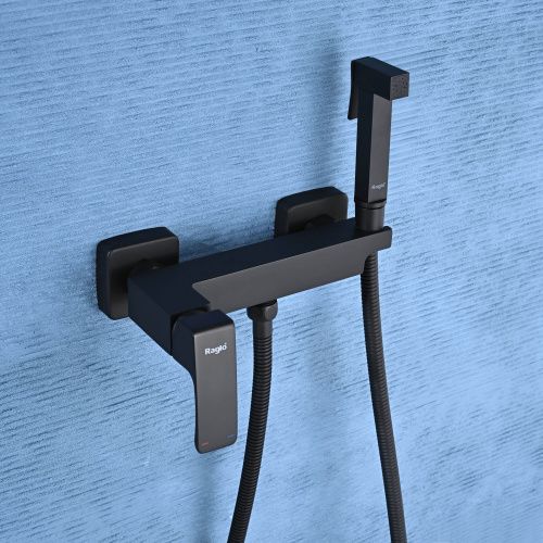 Гигиенический душ со смесителем Raglo R01.51.06 черный - фото 4