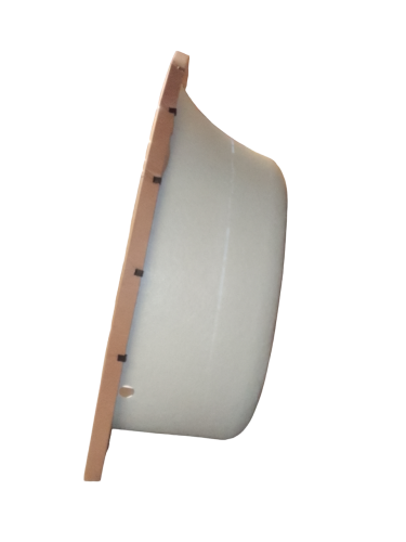 Ванна акриловая Timo IVA IVA1595R 150х95 пристенная асимметричная без каркаса - фото 4