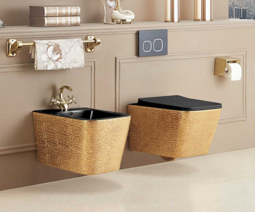 Биде Vincea Q-Line VB1-12G1B подвесное - фото 2