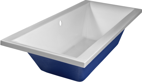 Ванна акриловая C-Bath CBQ008002 180х80 пристенная прямоугольная - фото 4