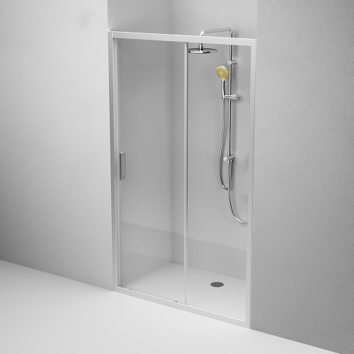 Душевая дверь Am.Pm Gem W90G-120-1-195MT 120х195 стекло прозрачное профиль хром матовый - фото 5