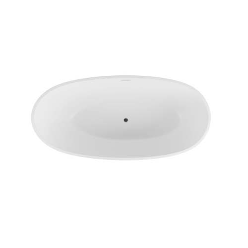 Ванна акриловая Grossman Fly GR-1104M 170х75 отдельностоящая овальная с ножками - фото 3