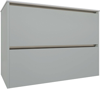 Тумба под раковину Allen Brau Activity 1.34013.PWM 90х46х65 подвесная цвет белый/зеленый