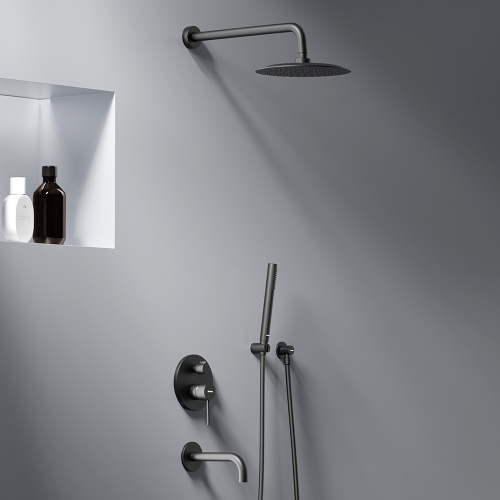 Душевая система Damixa Scandinavian Pure 936510300 встраиваемая в стену - фото 3