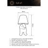 Настольная лампа Aployt Noell (Ноелл) APL.675.04.01